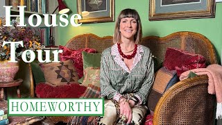 HOUSE TOUR  Inside Color Consultant Fiona de Lys London Cottage [upl. by Nnyloj325]