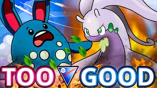 Goodra has Amazing Coverage in the GREAT LEAGUE Pokemon GO PVP [upl. by Ennirak303]