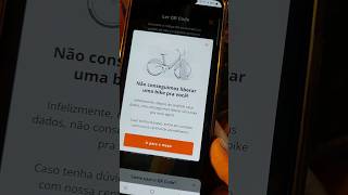 PROBLEMA para desbloquear bike ItaúPlano mensal pagonão consigo utilizartembici bikes bikeitau [upl. by Yukio]