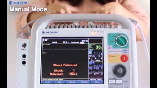 MEDIANA DefibrillatorMonitor D500 Use Guide [upl. by Akkahs]