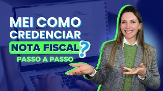 MEI COMO CREDENCIAR NOTA FISCAL Passo a Passo [upl. by Raul796]