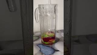 Healthy and glowing skin detox water recipe by ghousia foods beetrootjuice gingerwater [upl. by Naanac243]