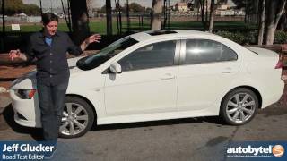 2012 Mitsubishi Lancer Test Drive amp Car Review [upl. by Onitselec604]