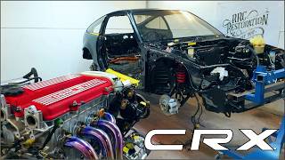 Restoration Of An 80s Icon  Honda CRX  Part 9 [upl. by Eal]