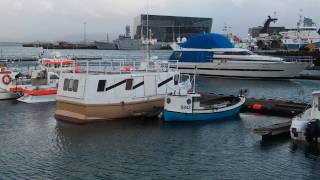 Reykjavik  The Harbour  Ships and Whaling Boats  Iceland [upl. by Aylsworth146]