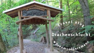 Dragon gorge  Drachenschlucht German vlogs Nature of Germany പാറകൾക്കിടയിലെ കുഞ്ഞരുവി [upl. by Ebonee]