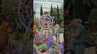 Gardens By The Bay Carnival of Flowers shorts singapore [upl. by Cissy]