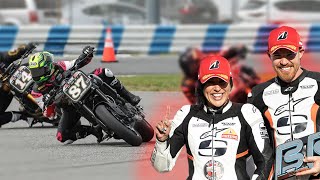 Bagger Racing League Patricia Fernandez amp Cory West Interview [upl. by Yila655]