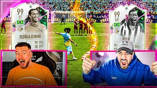 FIFA 23 Ronaldinho 99 vs Pele 99 Freistoß Battle 🔥🔥 Proownez vs Wakez Discard Challenge [upl. by Siramay]