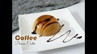 Coffee Panna Cotta  Italian dessert Coffee Panna Cotta Recipe [upl. by Acirederf]