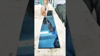 How to glass cutting glasscutting short [upl. by Attenaej]