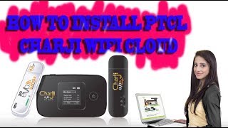 how to install ptcl charji cloud 4g wifi device [upl. by Nylkcaj]