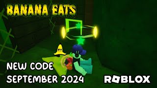 Roblox Banana Eats New Code September 2024 [upl. by Philemol594]