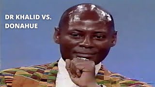 Dr Khalid Muhammad on Donahue 1994 [upl. by Lanny]