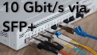 10Gbits im LAN via SFP [upl. by Ginsburg675]