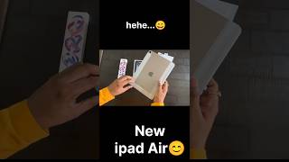 New ipad air M2 2024 😱 unboxing ipadair ipadair2024 ipad [upl. by Koval917]