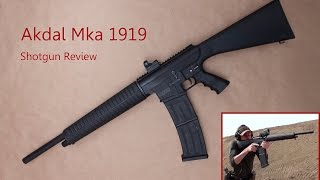 Akdal MKA 1919 Review SemiAuto BoxFed 12Gauge 3Gun Goodness [upl. by Agbogla770]