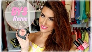 REVUE sur la marque BYS  Du maquillage pour les petits budgets [upl. by Atekehs684]