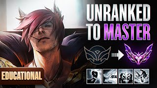 EDUCATIONAL Unranked to Master on Sett  Best Early Game Champion [upl. by Codie304]