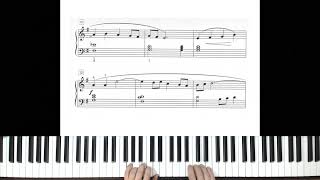 A Borodin  Polovetsian Dance  piano tutorial by Antonio De Angelis [upl. by Elleinod]