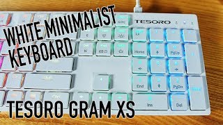 Chiclet Keys on a Gaming Keyboard  TESORO Gram XS [upl. by Atnauq]