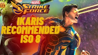 Ikaris Recommended ISO 8 Marvel Strike Force  Eternals  Darkness Comes Event [upl. by Isadore500]