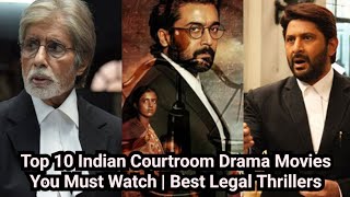 Top 10 Indian Courtroom Drama Movies You Must Watch  Best Legal Thrillers [upl. by Annia]