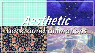 20 Aesthetic background animations PART 1  for Youtube intros amp videos [upl. by Anastasie]