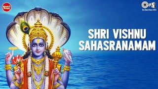 Shri Vishnu Sahasranamam With Hindi Lyrics  Vishnu Mantra  Vishnu Strotram  Lord Vishnu [upl. by Elleinet]