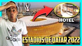 🤯 REACCIONANDO a los ESTADIOS de QATAR 2022 🏆 VAN a DESAPARECER DESPUES del MUNDIAL [upl. by Ladnor]