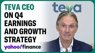 Tevas CEO talks Q4 earnings and how he is implementing his pivot to growth strategy [upl. by Archangel]