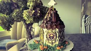 The Haunted Chateau  Cake Decorating Class [upl. by Nerfe]