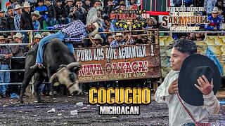 15 TOROS  RANCHO SAN MIGUEL y ESTRELLAS DEL SUR en COCUCHO MICHOACAN [upl. by Neila]