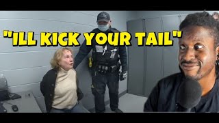 80YearOld Shows Police She Still Has Some Bite In Her [upl. by Mairhpe]