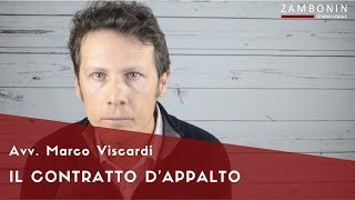 Il contratto dappalto [upl. by Bakeman]