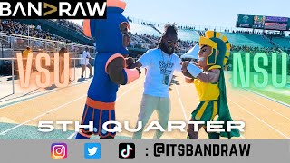 Band Raw  NSU Spartan Legion Vs VSU Trojan Explosion  5th Quarter Labor Day Classic 2023 [upl. by Drofhsa]