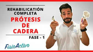 PRÓTESIS DE CADERA 🦿 Rehabilitación Completa FISIOTERAPIA FASE 1 [upl. by Dahsraf]