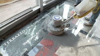 Design amp inspiration epoxy terrazzo installation [upl. by Enitsahc92]