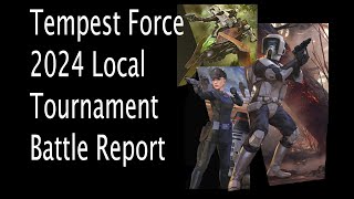 Tempest Force Battle Report  Star Wars Legion [upl. by Potash]