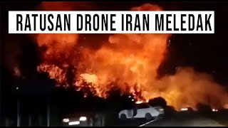 GUDANG DRONE SHAHED IRAN MELEDAK DI KRASNODAR KRAI RUSIA [upl. by Leanard]