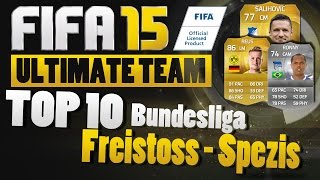 FIFA 15  TOP 10 Freistoss Schützen  Freekicker  Bundesliga  FIFA 15 Ultimate Team [upl. by Crystal972]