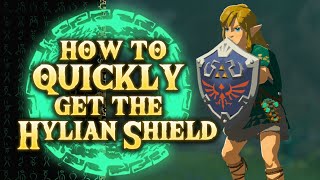 How To Quickly GET  BUY The Hylian Shield in Tears of the Kingdom [upl. by Nilyac]