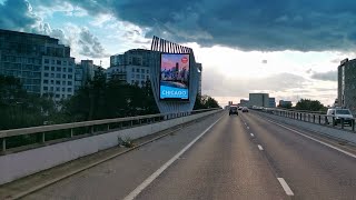 Driving in London Kentish Town Camden Town Acton Town Ealing Broadway [upl. by Manolo]