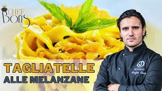 Tagliatelle Vegan alla melanzana bruciata [upl. by Danielson]