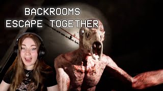 The Video In Which I Scream Too Much  Backrooms Escape Together 2 [upl. by Idnir]