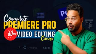 Premiere Pro Tutorial In Hindi  Complete Video Editing Course 2024 [upl. by Gaby738]