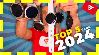 El TOP 5 de Smartwatches para 2024 ⌚️ Los Mejores Relojes Inteligentes del Año [upl. by Atworth335]