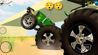 5050d jhondear vs 855 Swaraj touching indian tractor game 🔥🔥🔥 [upl. by Notnyw]