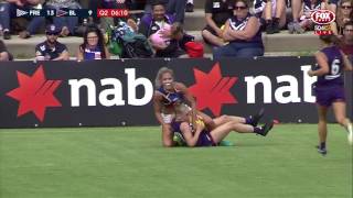 AFLW Highlights  Fremantle Dockers v Brisbane Lions [upl. by Anifares]