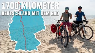 1700 km Radreise durch Deutschland In 26 Tagen aus den Alpen nach Sylt [upl. by Aed]